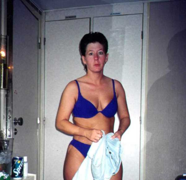 Darlene in her sexy  bathing suit