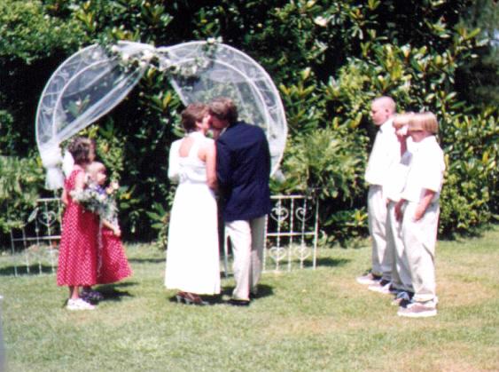 Our first kiss