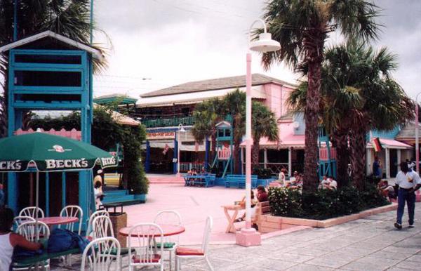 Back side of town square